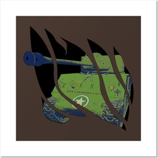 M4 Sherman Tank Posters and Art